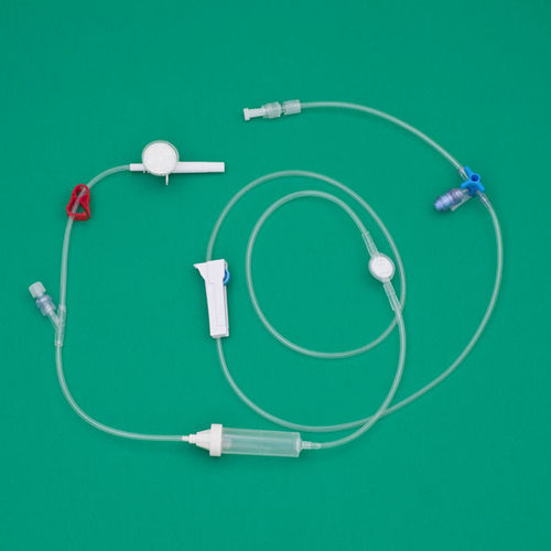 Set de perfusión quimioterapia - 092081 - MultiMedical - con cámara de goteo / con filtro para prevenir la contaminación de partículas / con grifo