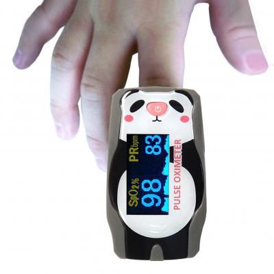 Pulsioxímetro de dedo - Oxy Panda - Acare - médico / pediátrico / alimentado por batería
