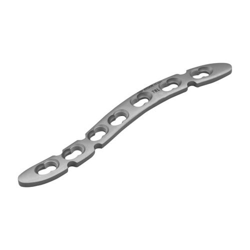 Placa de compresión para clavícula - A153 series - Aysam Orthopaedics - bloqueada / metálica