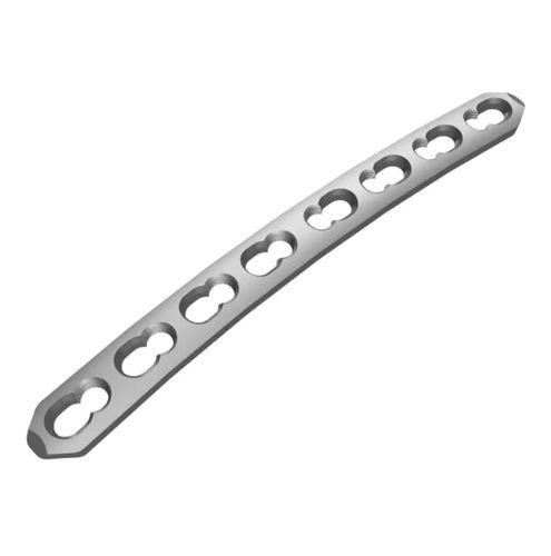 Placa de compresión para cúbito - A182 series - Aysam Orthopaedics - porción medial / bloqueada / metálica