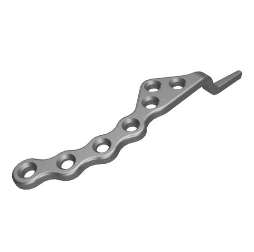 Placa de compresión para clavícula - A526 series - Aysam Orthopaedics - no bloqueada / metálica