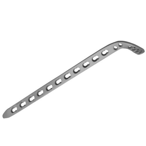 Placa de compresión para tibia - A143 series - Aysam Orthopaedics - porción distal / anterolateral / bloqueada