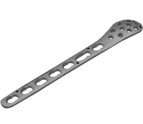 Placa de compresión para peroné - A143 series - Aysam Orthopaedics - porción distal / bloqueada / metálica