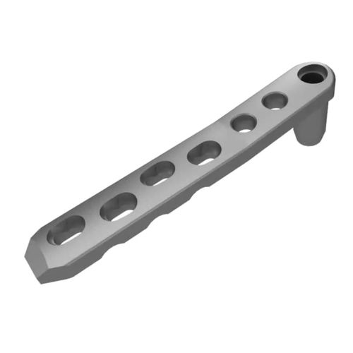 Placa de compresión para fémur - A100 02 314 0002 - Aysam Orthopaedics - porción distal / bloqueada / metálica