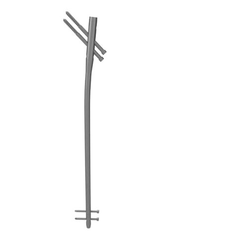 Clavo intramedular para fémur - A438 series - Aysam Orthopaedics - fijación proximal / fijación diafisaria / de titanio