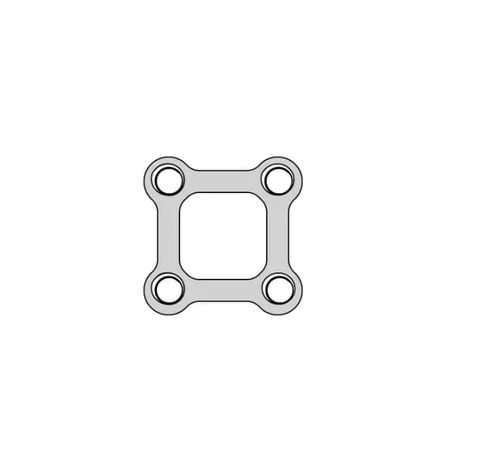 Placa de compresión para mandíbula - A110 03 364 20 series - Aysam Orthopaedics - bloqueada / metálica