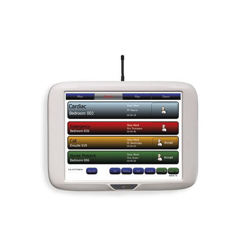 Monitor médico - Touchsafe - Aid Call - 15" / 10" / táctil