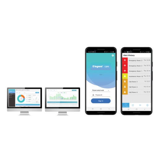 Aplicación web para comunicación - Aid Call - para informes / de planificación / de seguridad