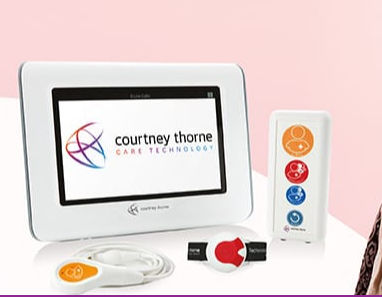 Sistema de llamada a enfermero botones de pánico - ALTRA CARE - Courtney Thorne - domótico / médico / con detección automática