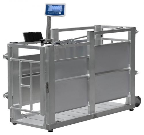 Balanza veterinaria electrónica - ETW-ZB - Bosche GmbH & Co.KG - para animales grandes / plataforma / con pantalla LCD