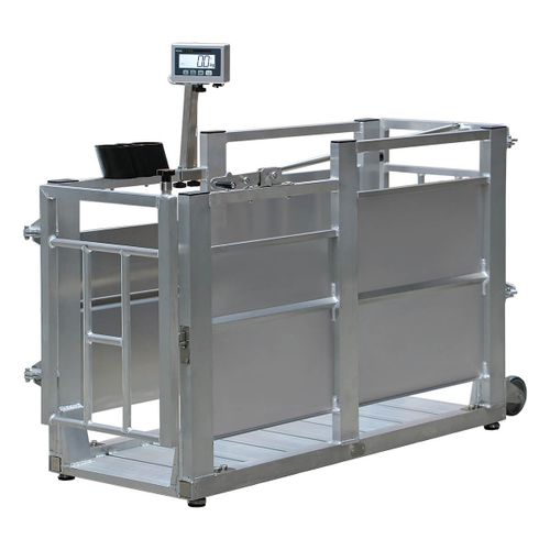 Balanza veterinaria electrónica - ETW-ZA - Bosche GmbH & Co.KG - para animales grandes / plataforma / con pantalla LCD
