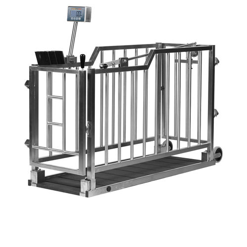 Balanza veterinaria electrónica - ETW VA - Bosche GmbH & Co.KG - para animales grandes / plataforma / portátil