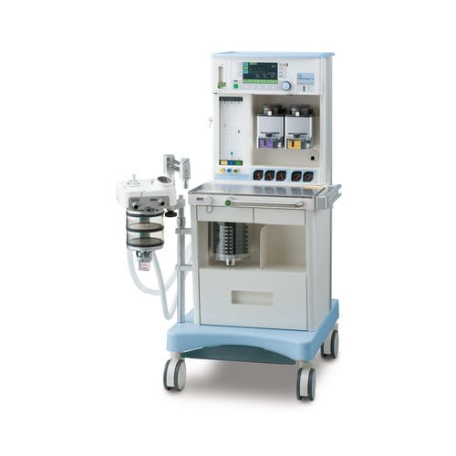 Estación de anestesia en carro - PRO-NEXT+s - Acoma Medical - con monitorización respiratoria