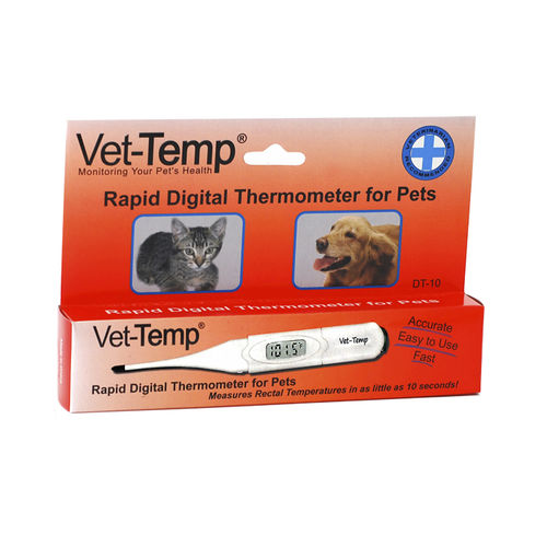 Termómetro veterinario - VET-TEMP® - Advanced Monitors Corporation - digital