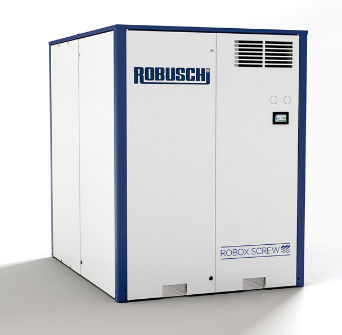 Compresor de aire médico - ROBOX  - Robuschi - de tornillo / modular / lubricado