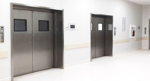 Puerta de protección - HS-202B - Grupsa - de hospital / abatible / pivotante