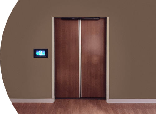 Puerta con blindaje - SmartDoor® - Veritas Medical Solutions - para radioterapia / corredera