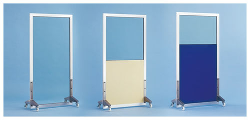 Pantalla de radioprotección rayos X - LX - Electric Glass Building Materials - portátil / con ventanas