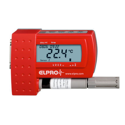 Registrador de datos de temperatura - ECOLOG TH1 - ELPRO-BUCHS AG - de humedad / 2 canales