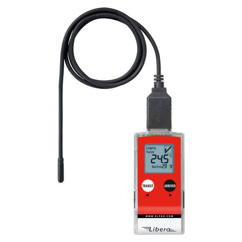 Registrador de datos de temperatura - LIBERO Te1-N - ELPRO-BUCHS AG - USB / con sonda