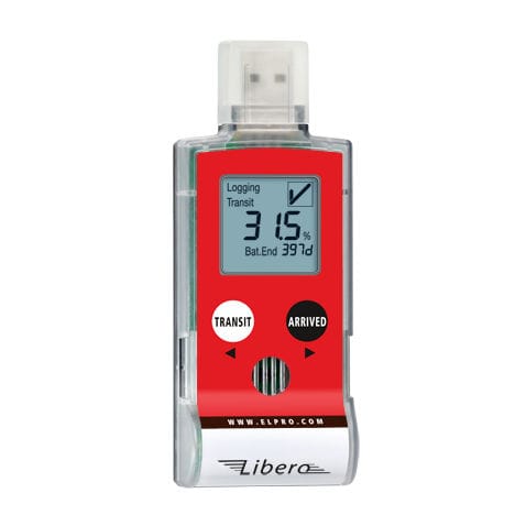 Registrador de datos de temperatura - LIBERO THi1-Y - ELPRO-BUCHS AG - de humedad / USB
