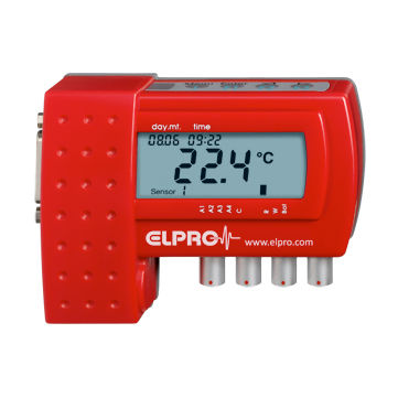 Registrador de datos de temperatura - ECOLOG TN4-L - ELPRO-BUCHS AG - 4 canales