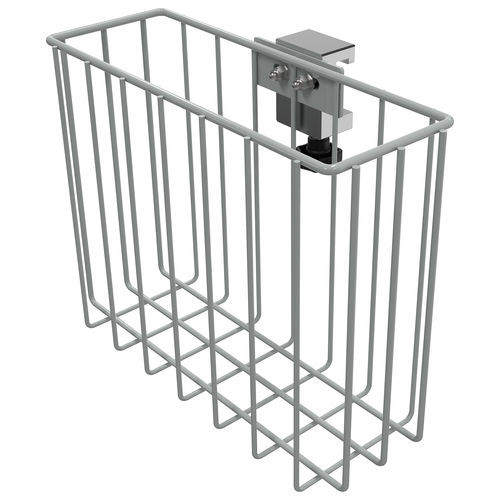 Canasta para almacenamiento - Sostel - de acero inoxidable / en riel