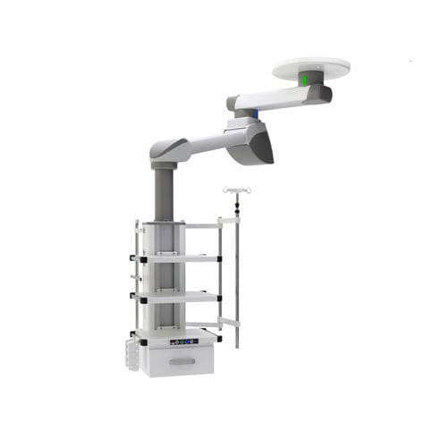 Brazo de distribución de techo - LISSA heavy-lift - Sostel - para cuidados intensivos / de anestesia / para quirófano
