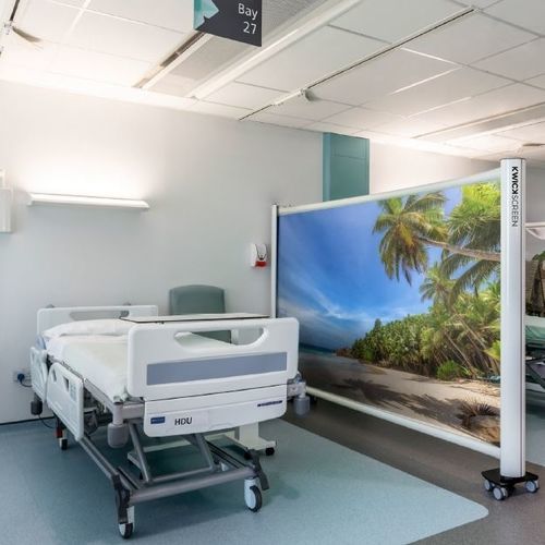biombo médico con ruedas - Sostel