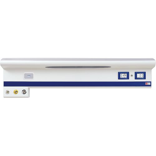 Unidad médica de cabecera de pared - Main Gas - Sostel - horizontal / para habitación de pacientes / con luz