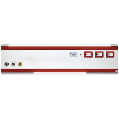 Unidad médica de cabecera de pared - Twin - Sostel - horizontal / para centro de diálisis / para sala de reanimación