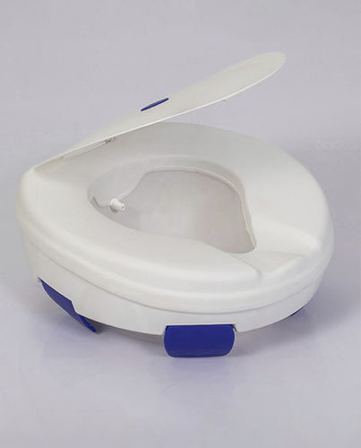 Elevador para inodoro con reposabrazos - 3725 - Novamed Medical Products - con tapa