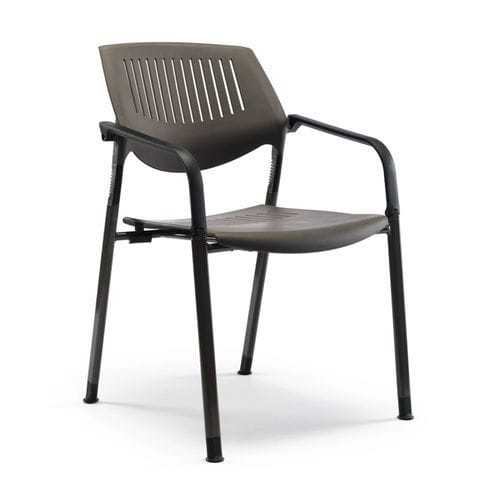 Silla para sala de espera - Kart - Nurture - Steelcase - con reposabrazos / con ruedas / de altura variable