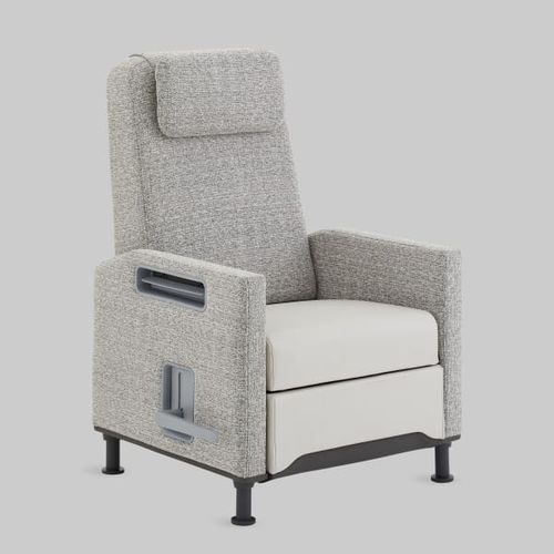 Sillón de descanso reclinable - Empath - Nurture - Steelcase - manual / con ruedas / con respaldo regulable