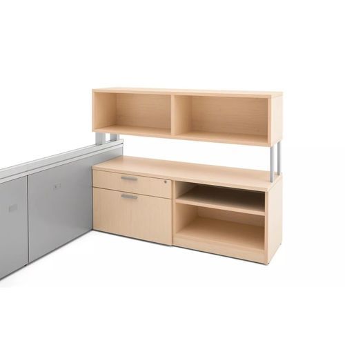 Escritorio rectangular - Answer Beam - Nurture - Steelcase - de altura regulable / estación de trabajo