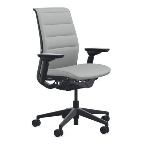 Silla de oficina con reposabrazos - Think - Nurture - Steelcase - con ruedas / de altura variable / ergonómica