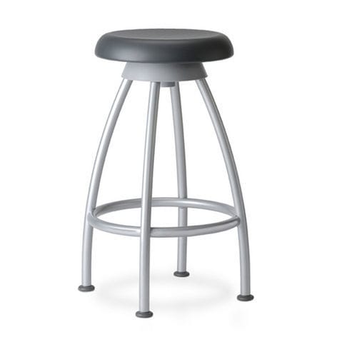 Taburete para consulta médica - Verge - Nurture - Steelcase - giratorio / con reposapiés / con ruedas