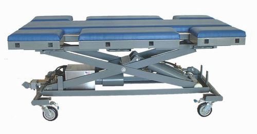 Mesa de operaciones veterinarias eléctrica - Shank's Veterinary Equipment - hidráulica / para animales grandes / para animales de compañía