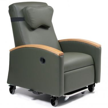 Sillón de descanso reclinable - FR597G series - GF Health Products - Trendelenburg / con ruedas