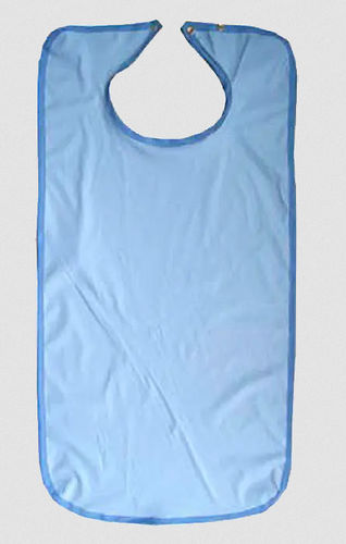 Babero médico reutilizable - SANIPLUS BIELASTIC Ref. 01340 - Goflor® - para adulto / azul