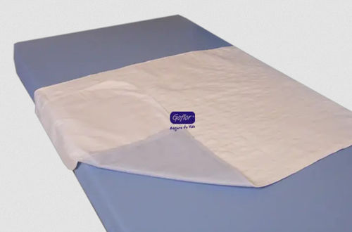 Sábana protectora de incontinencia - BASSIC ABSOR - Goflor® - antitranspirante / impermeable / acolchada