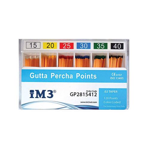 Punta de gutapercha para la odontología veterinaria - GP2815412 - iM3
