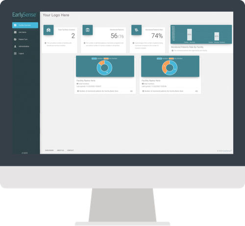 Software de gestión de sistemas de alerta - EarlySense - para informes / de monitorización / de hospital