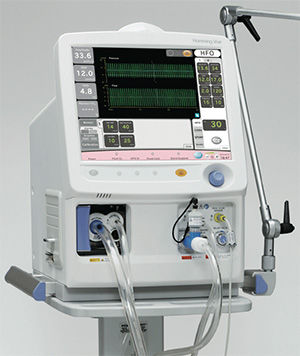 Ventilador de reanimación -  Humming Vue  - Metran Co., Ltd. - electroneumático / alta frecuencia / neonatal