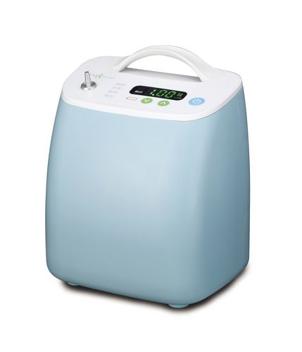 Concentrador de oxígeno médico - KM-X3L - Metran Co., Ltd. - portátil / de flujo continuo / de flujo pulsado