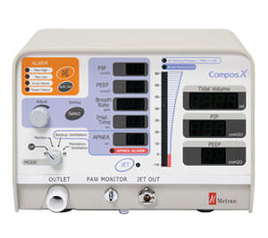 Ventilador de anestesia - Compos X  - Metran Co., Ltd. - veterinario / electroneumático / con PEEP regulable