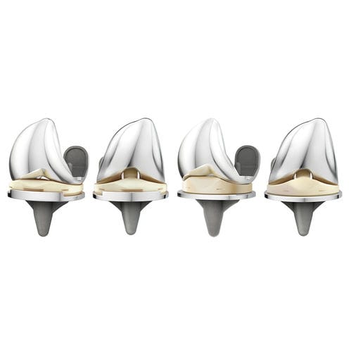 Prótesis de rodilla tricompartimental - ATTUNE™ - Depuy Synthes - de platillo fijo o móvil / no cementada