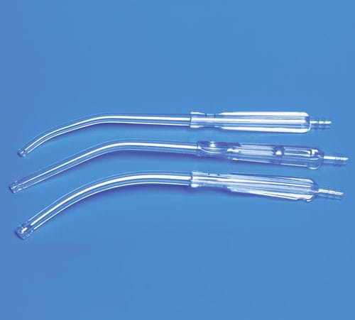 Cánula de aspiración - 74-12 series - Network Medical - de Yankauer / curvada / desechable