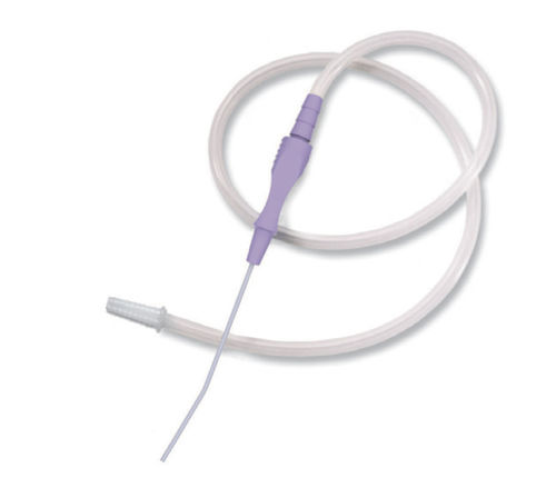 Tubo de aspiración quirúrgica - NETWORK ENT™ - Network Medical - recto / transparente / desechable