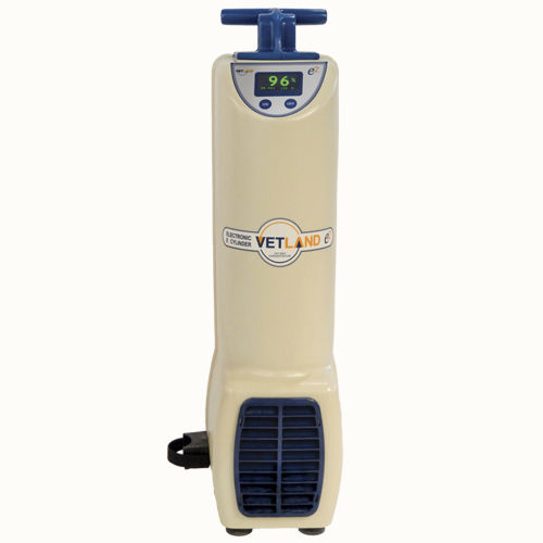 Concentrador de oxígeno veterinario - e2 - Vetland Medical - con ruedas